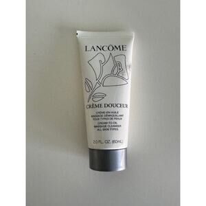 Lancôme Creme Douceur Creme-To-Oil Massage Cleanser All Skin Types 2 fl oz
